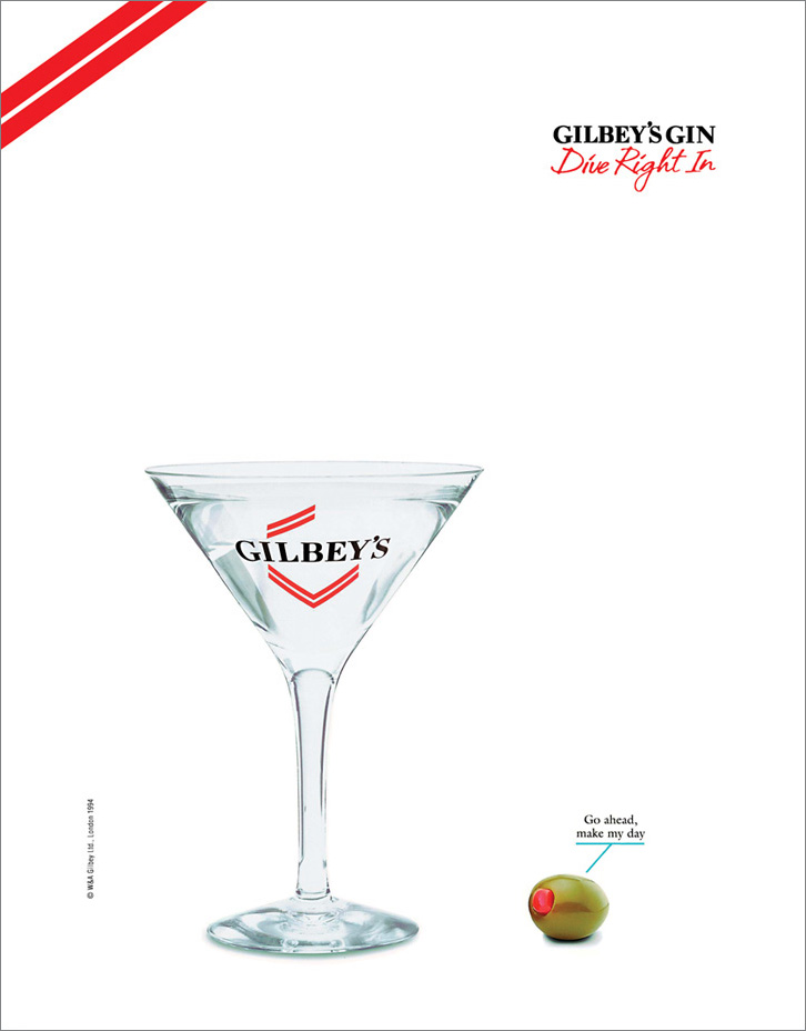 Gilbey's Gin - Go Ahead Make My Day