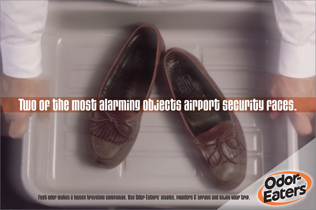 Odor Eaters - Airport Billboard