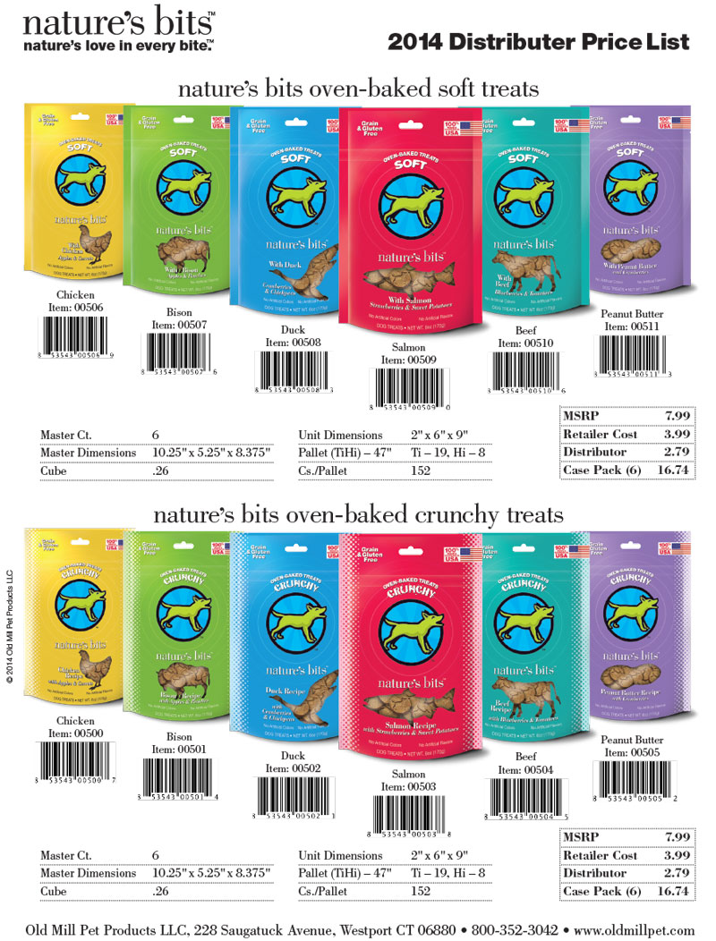 Nature's Bits - Sell Sheet